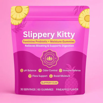 Slippery Kitty Feminine Probiotic + Moisture Gummies